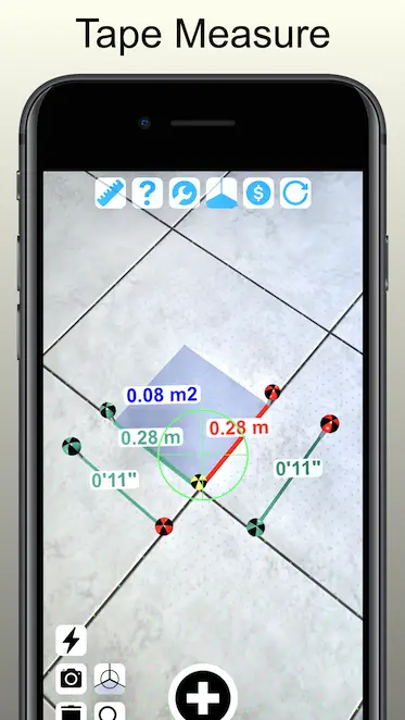 Tape Measure App - Metric and imperial units