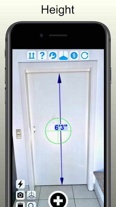 Tape Measure App - Height Measurement